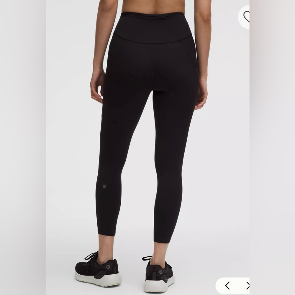 Lululemon Fast and Free High-Rise Tight 25" 5 Pockets Size 6 - Picture 6 of 10